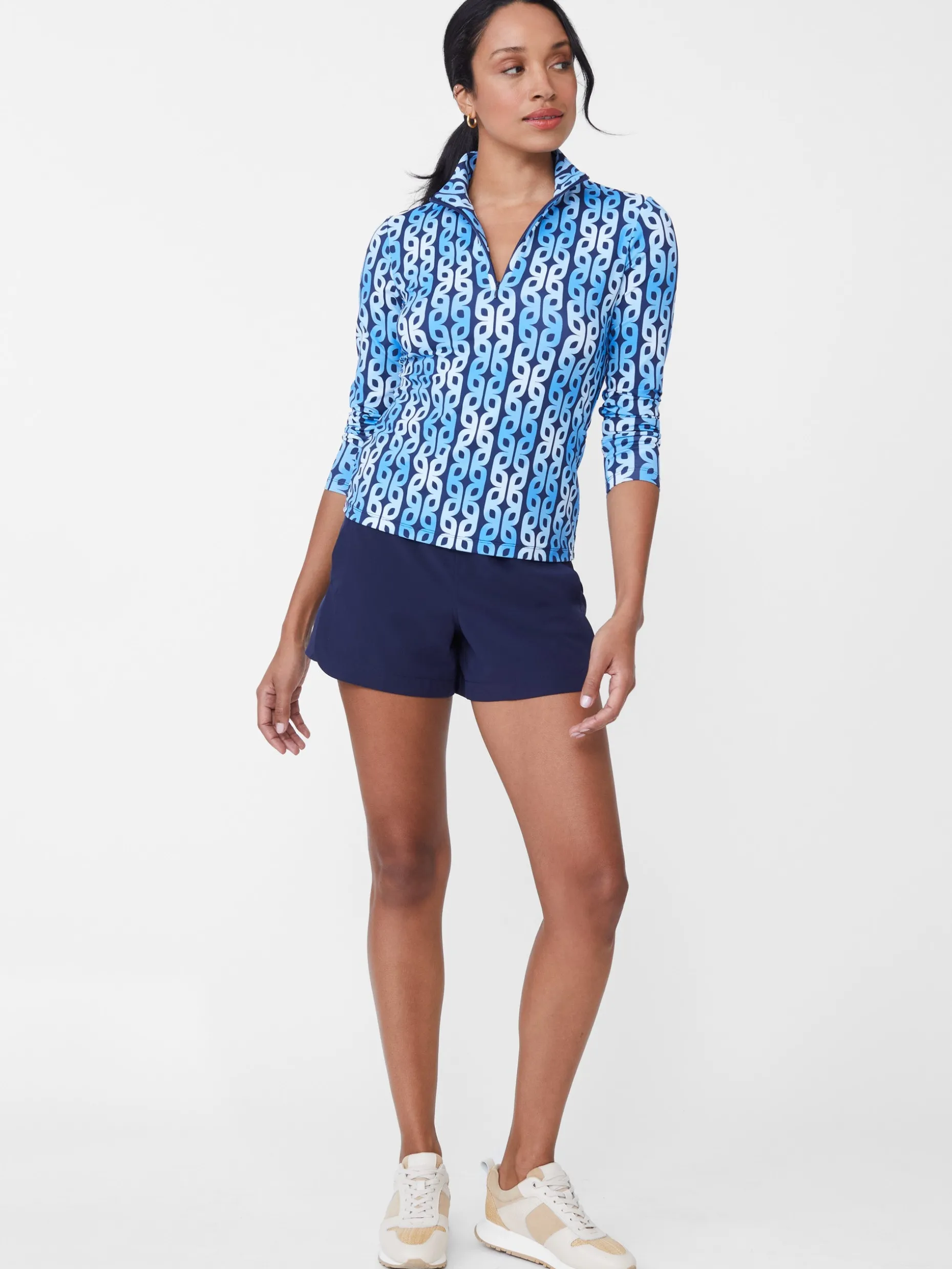 Bedford Top In Mini Block Chain