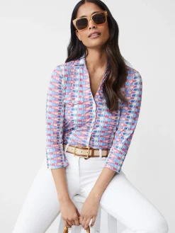 Brynn Lyford Jersey Shirt In Square Code