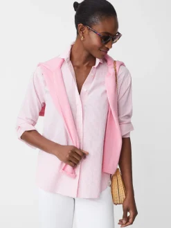Finn Seersucker Shirt In Stripe