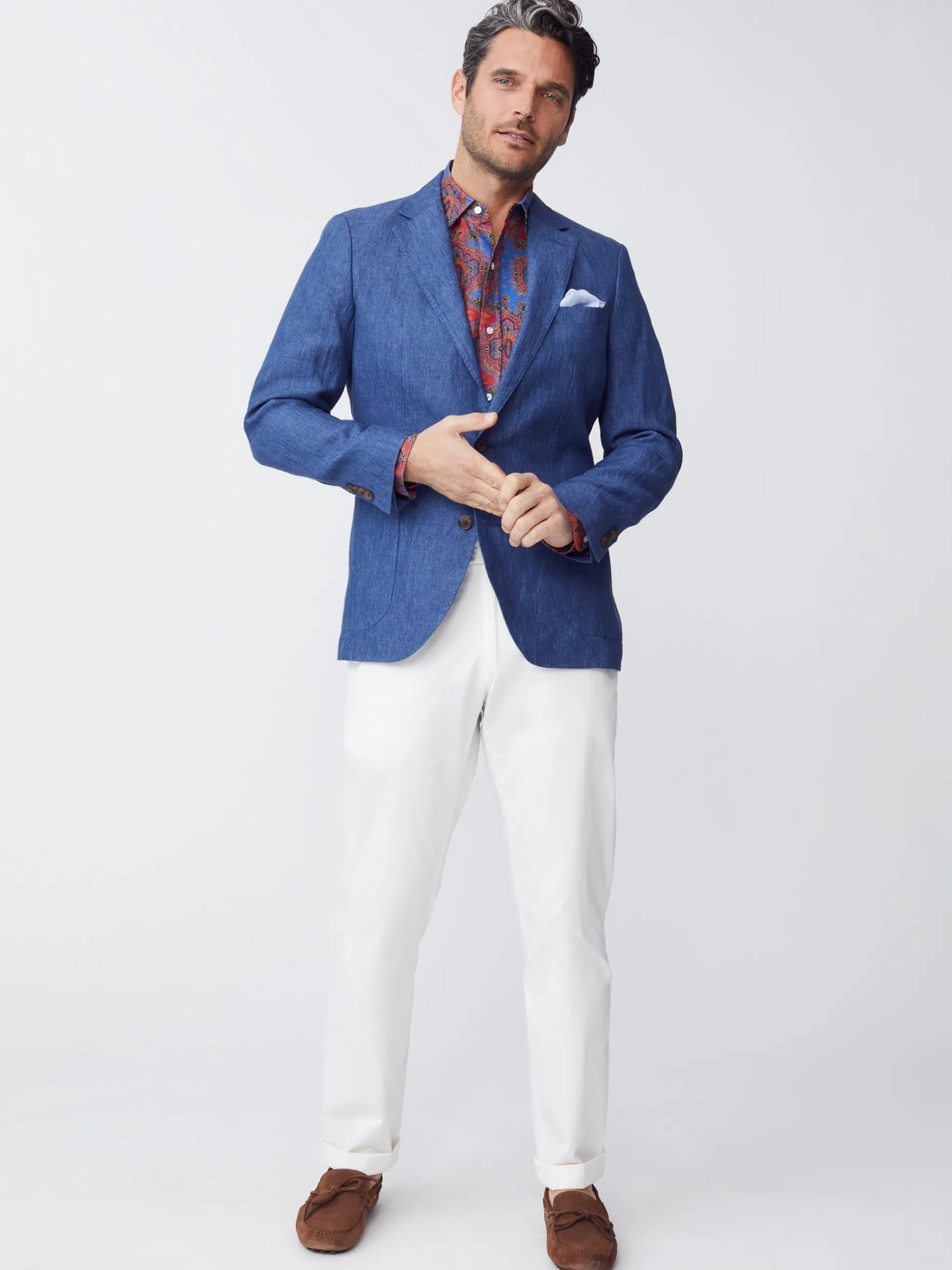 Lisbon Linen Blazer