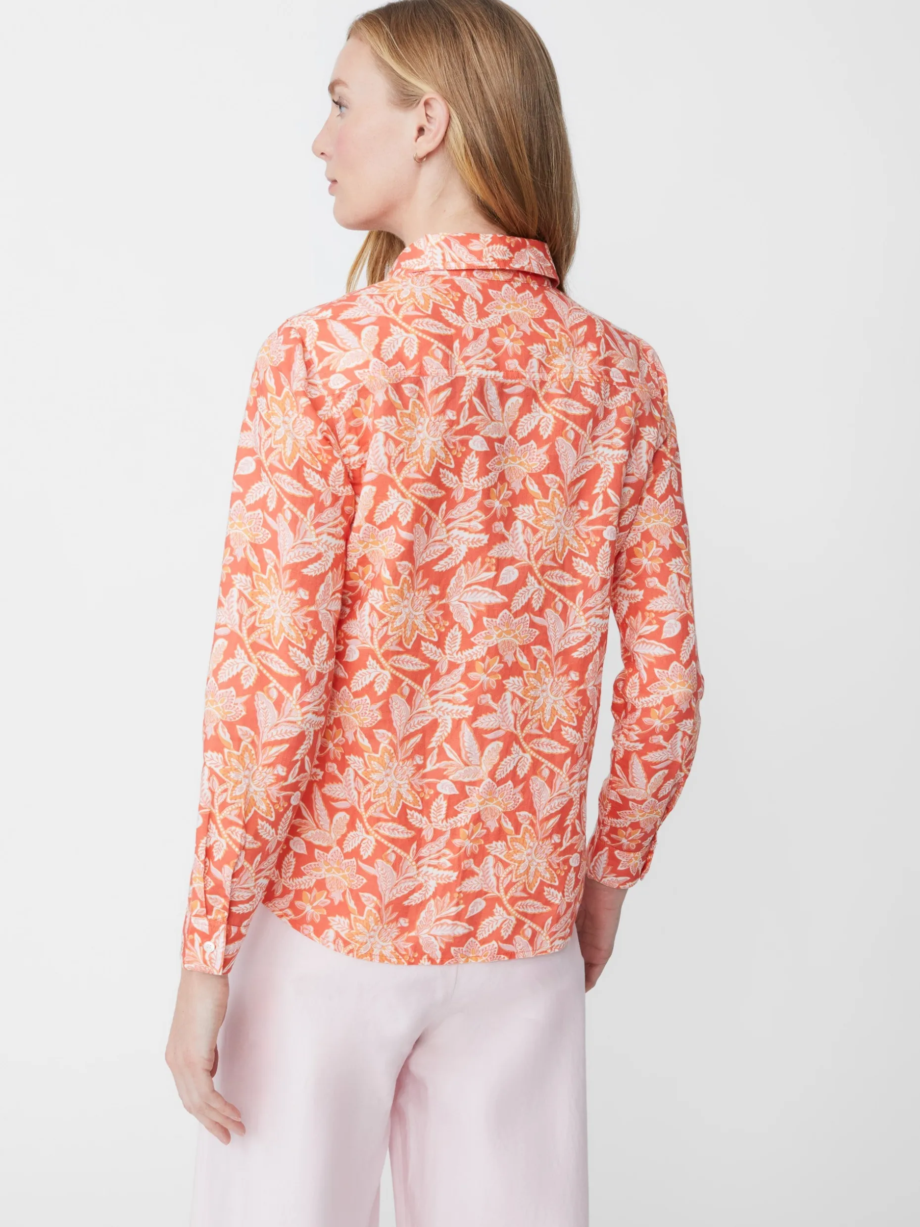 Lois Linen Shirt In Bloomsbury