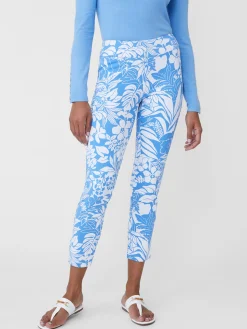 Newport Capri Pants In Bay Isle