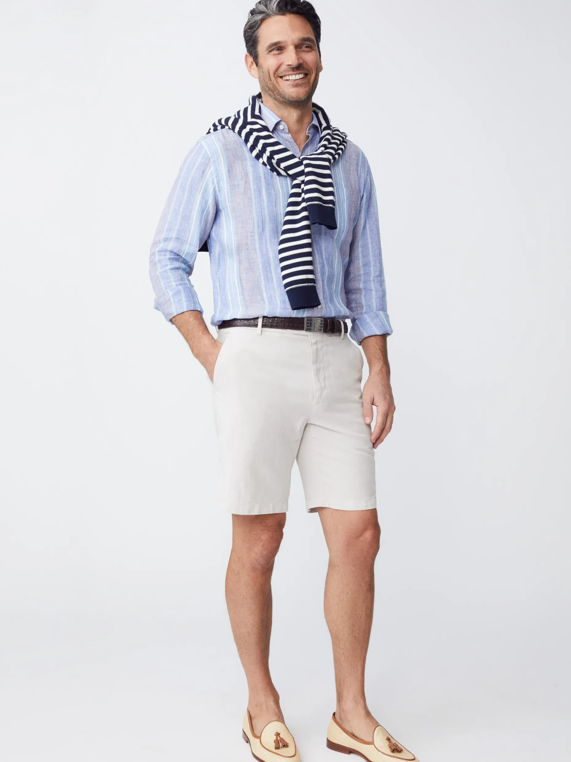 Oskar Grasscloth Loafers